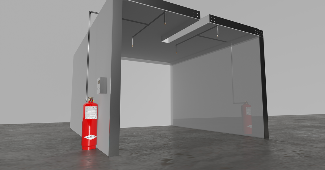Industrial Fire Suppression Systems for Paint Booths
